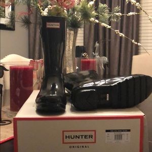 Hunter Short Glossy boots